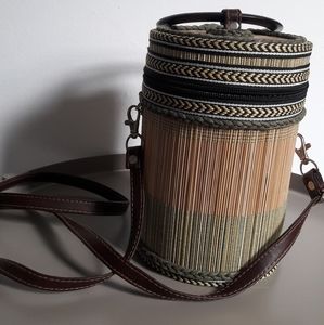 Green Bamboo Fashion bag